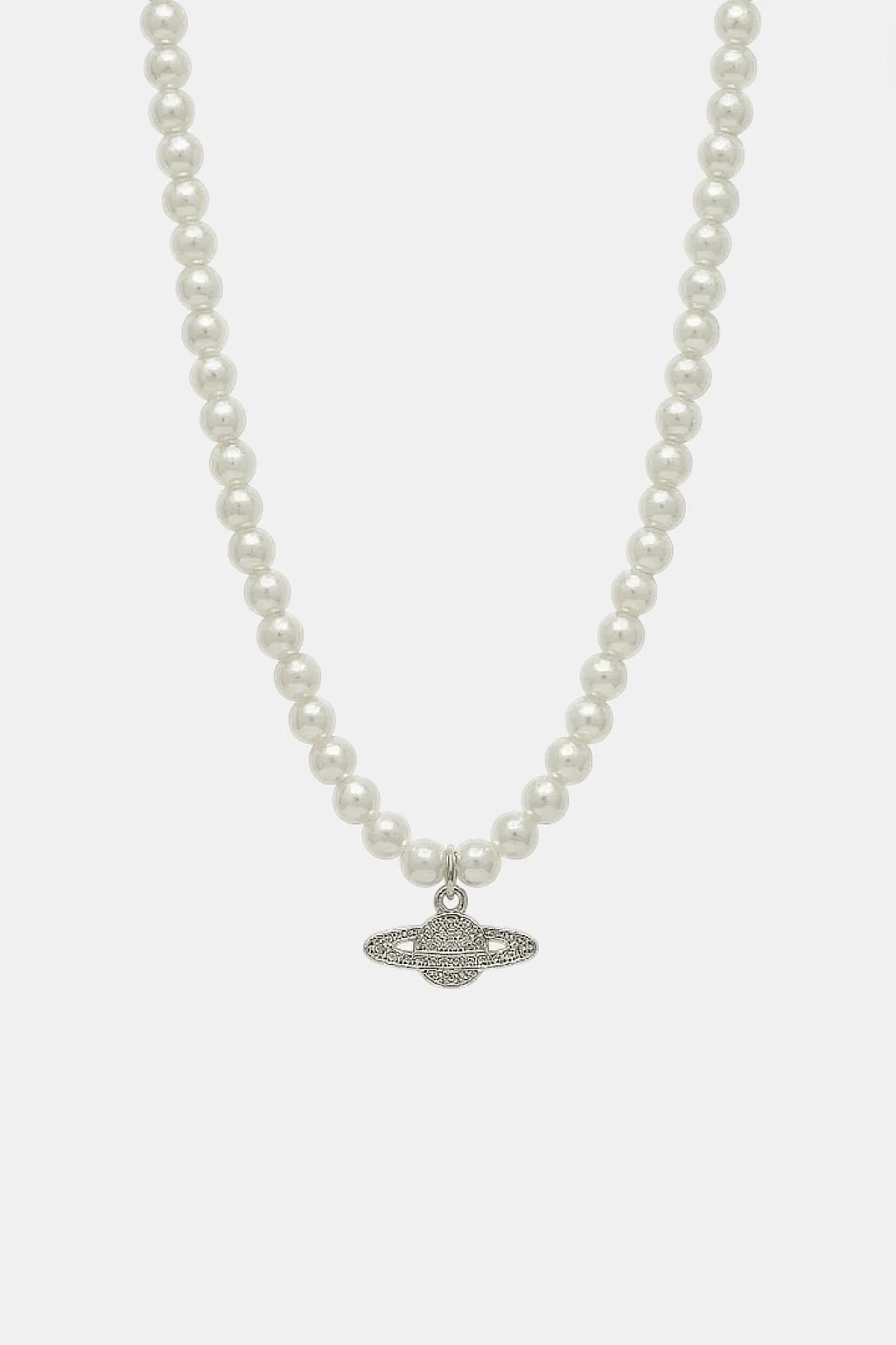 Collier planete et perle