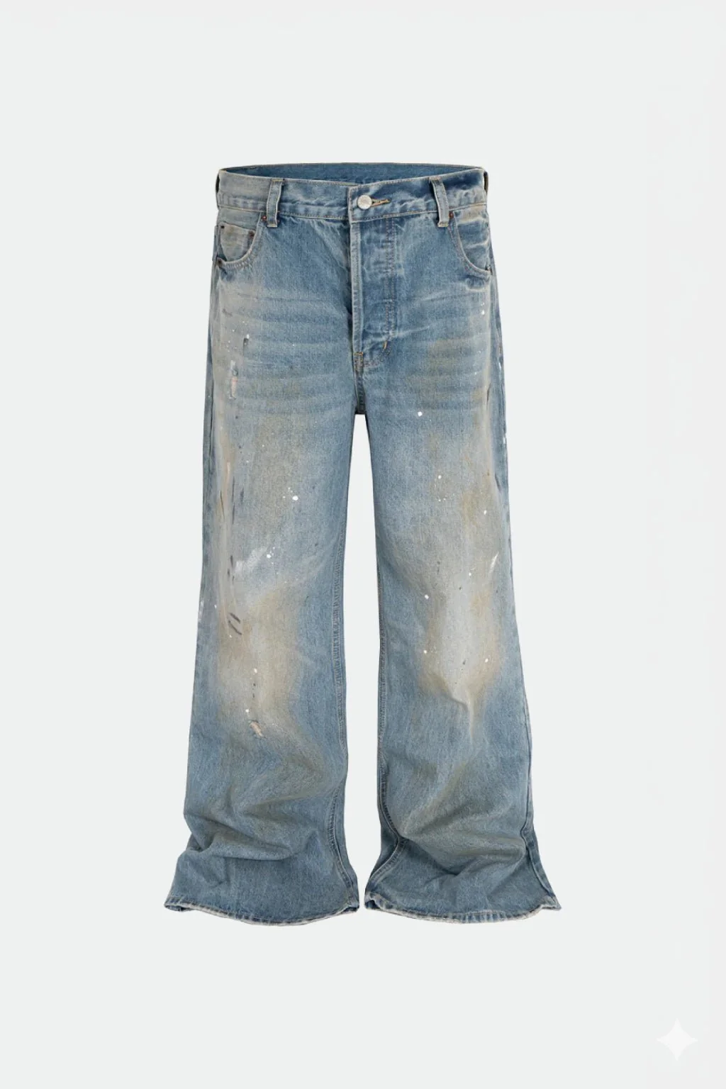 Jean barrel bleu