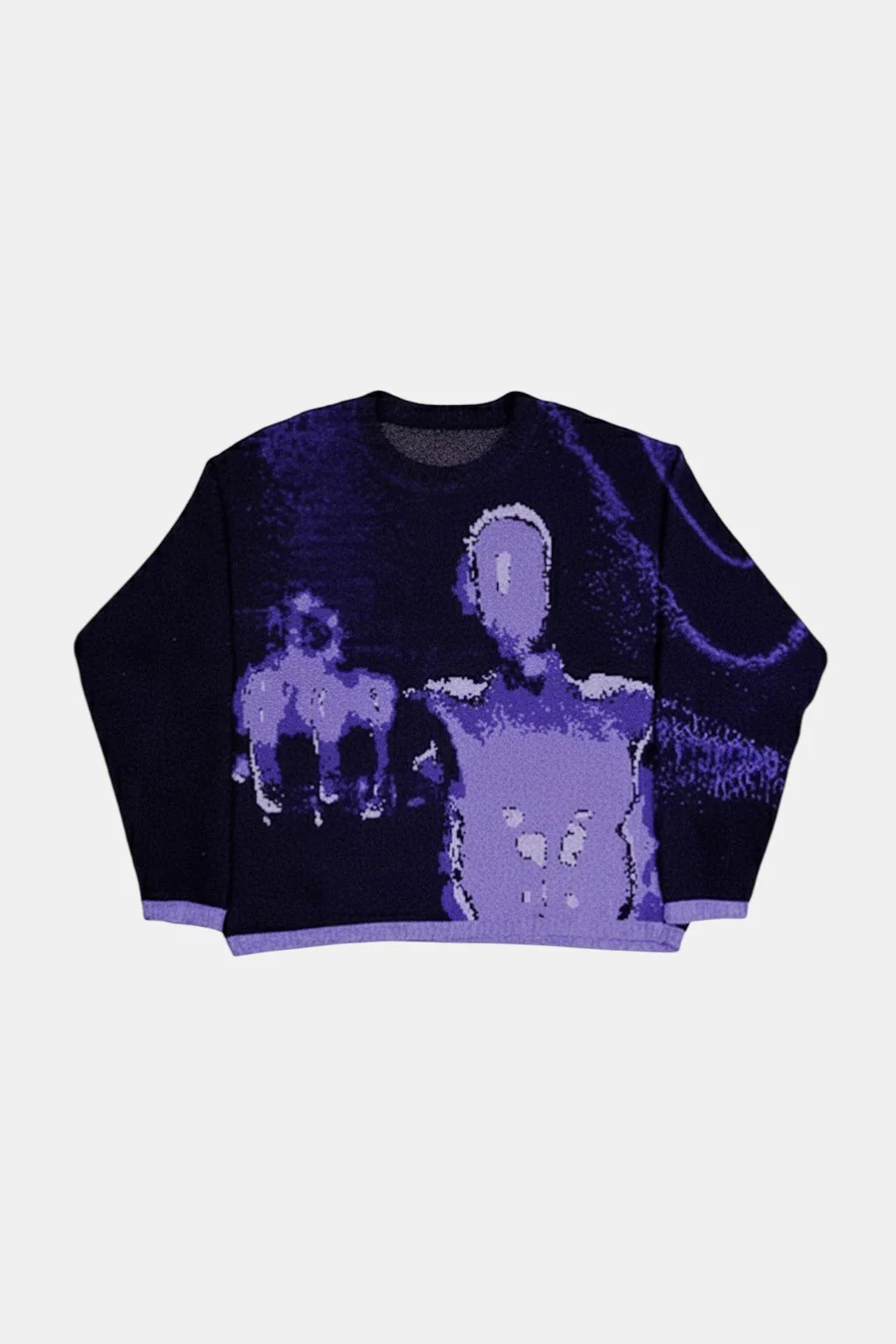 Knit violet