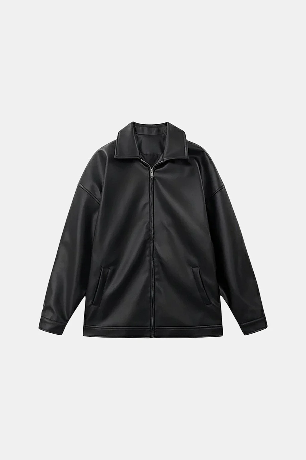 Veste cuir streetwear